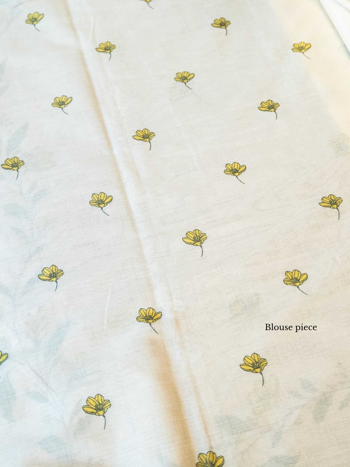 Golden Bloom Kasavu Cotton Saree
