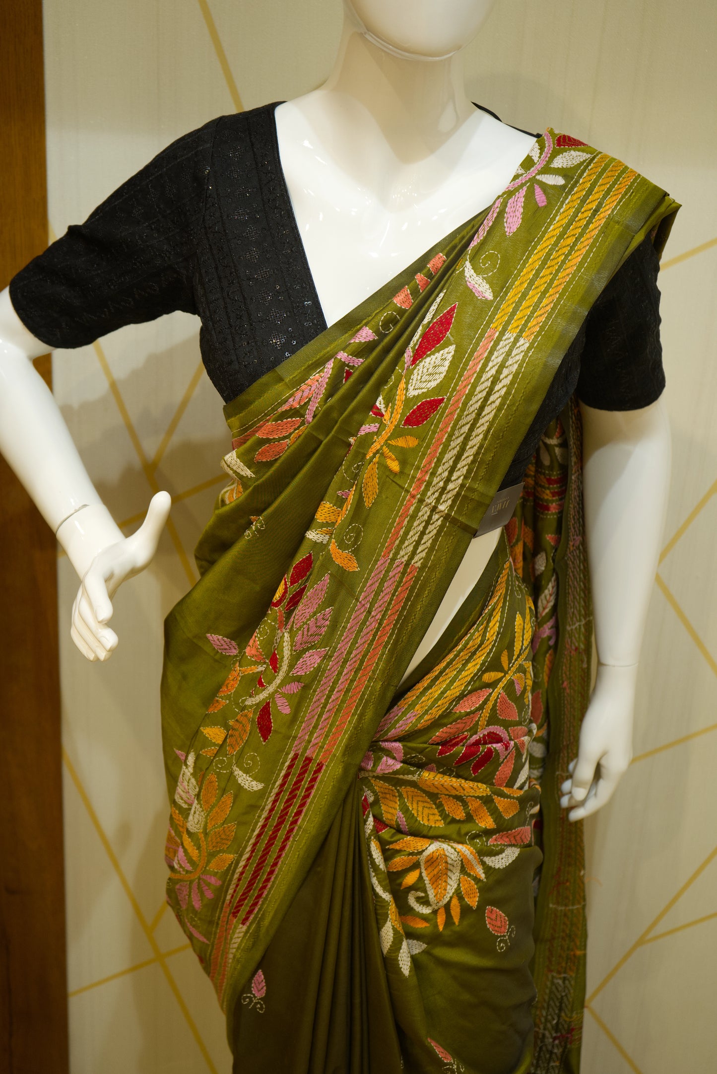 Khandha Worked Saree