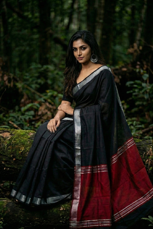 Handloom Dyed Saree