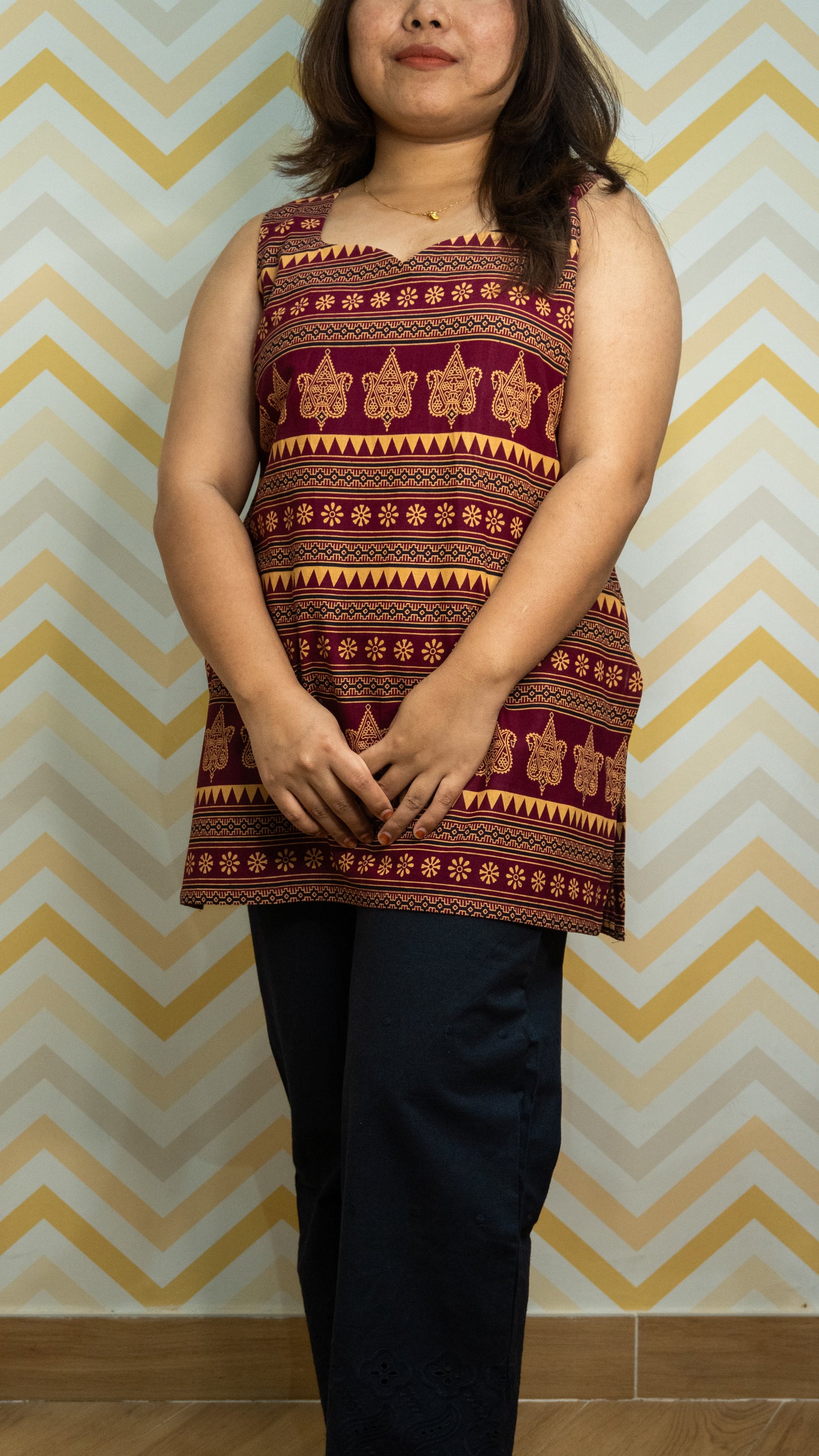 Zivara short kurti