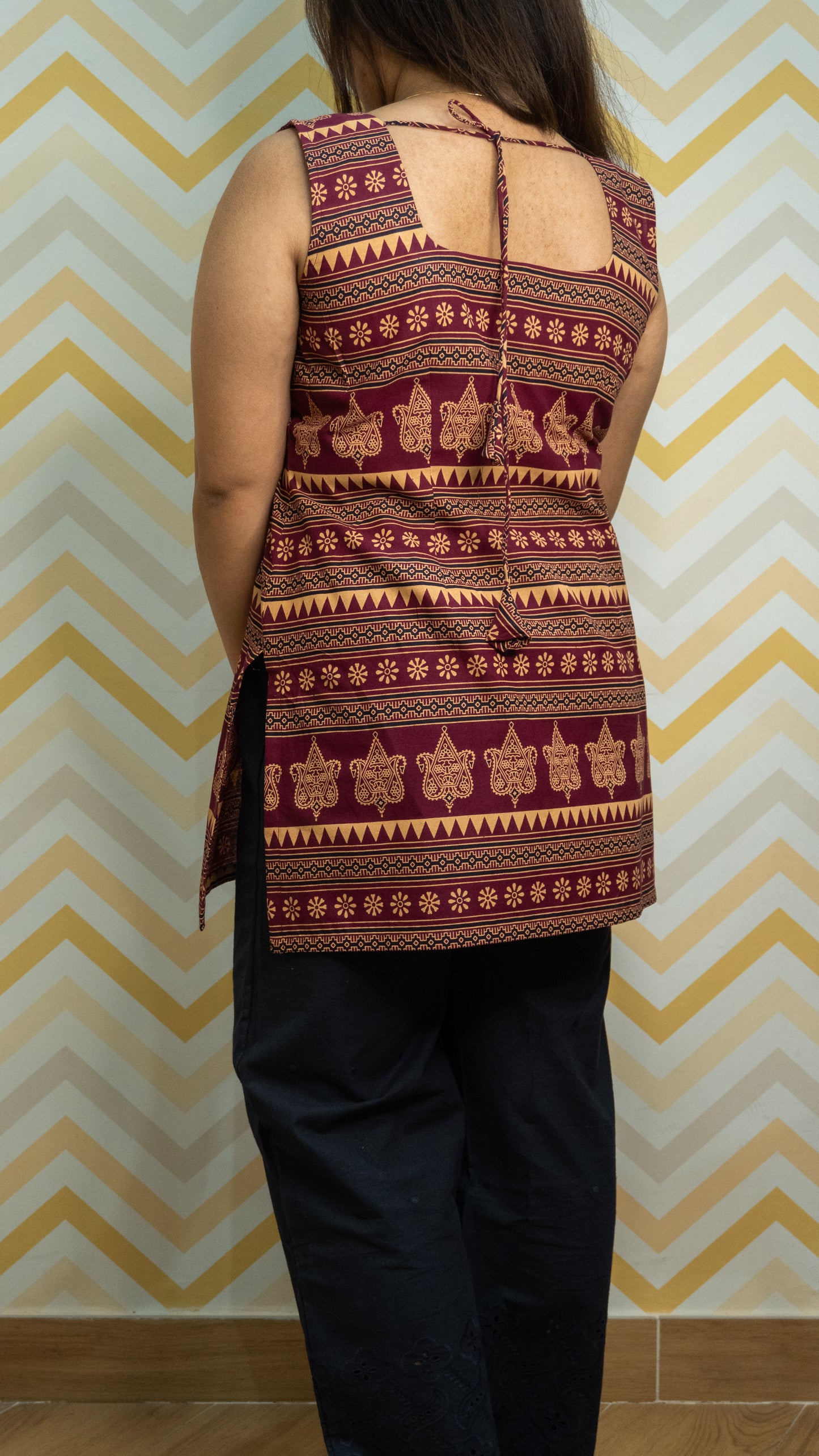Zivara short kurti