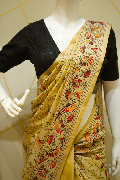 Khandha Worked Saree