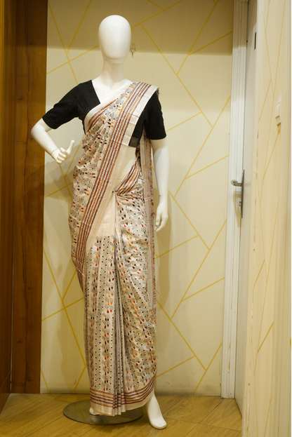 Khandha Worked Saree