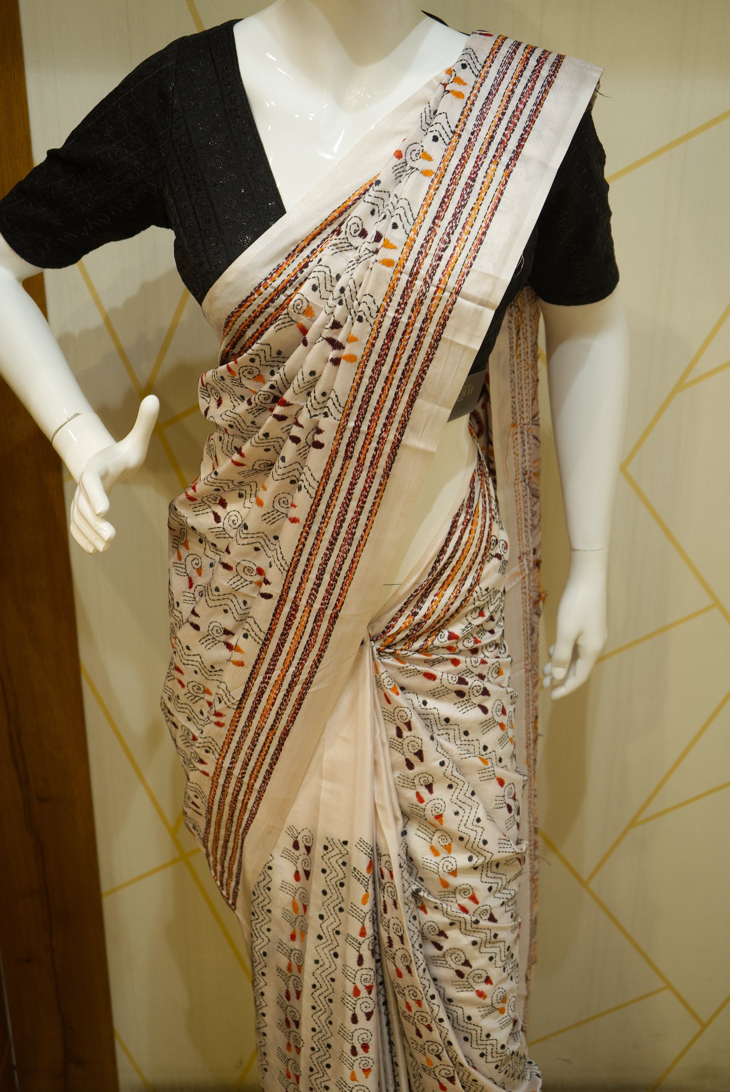 Khandha Worked Saree