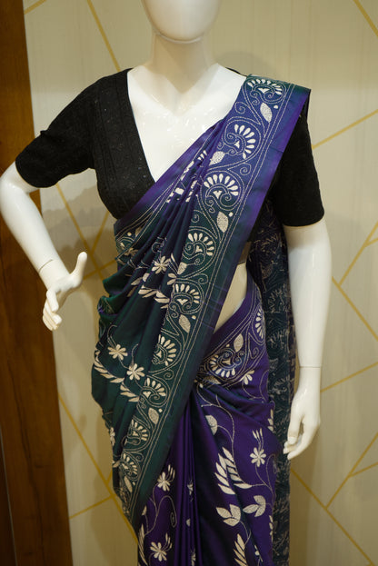 Khandha Worked Saree