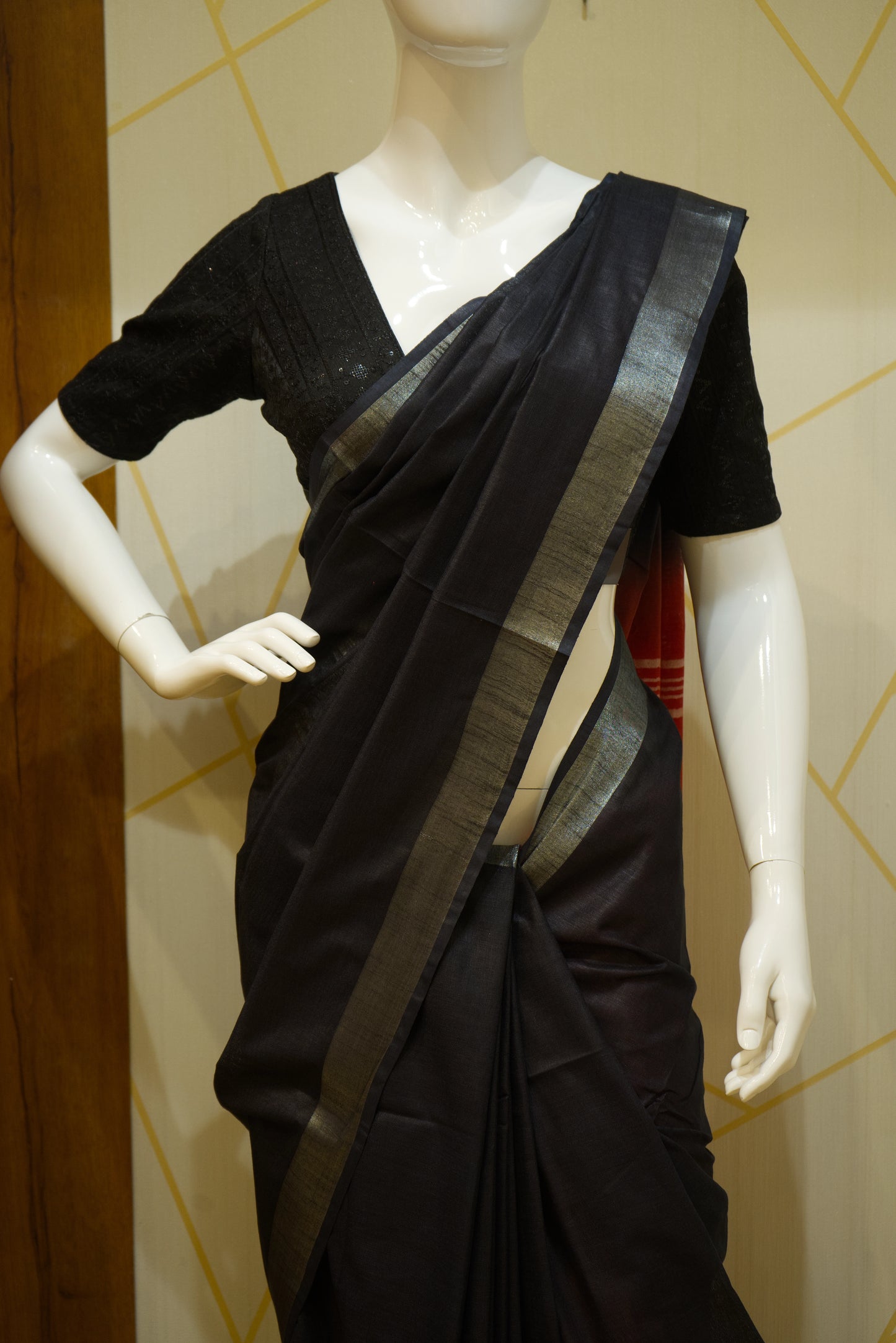 Handloom Dyed  Saree