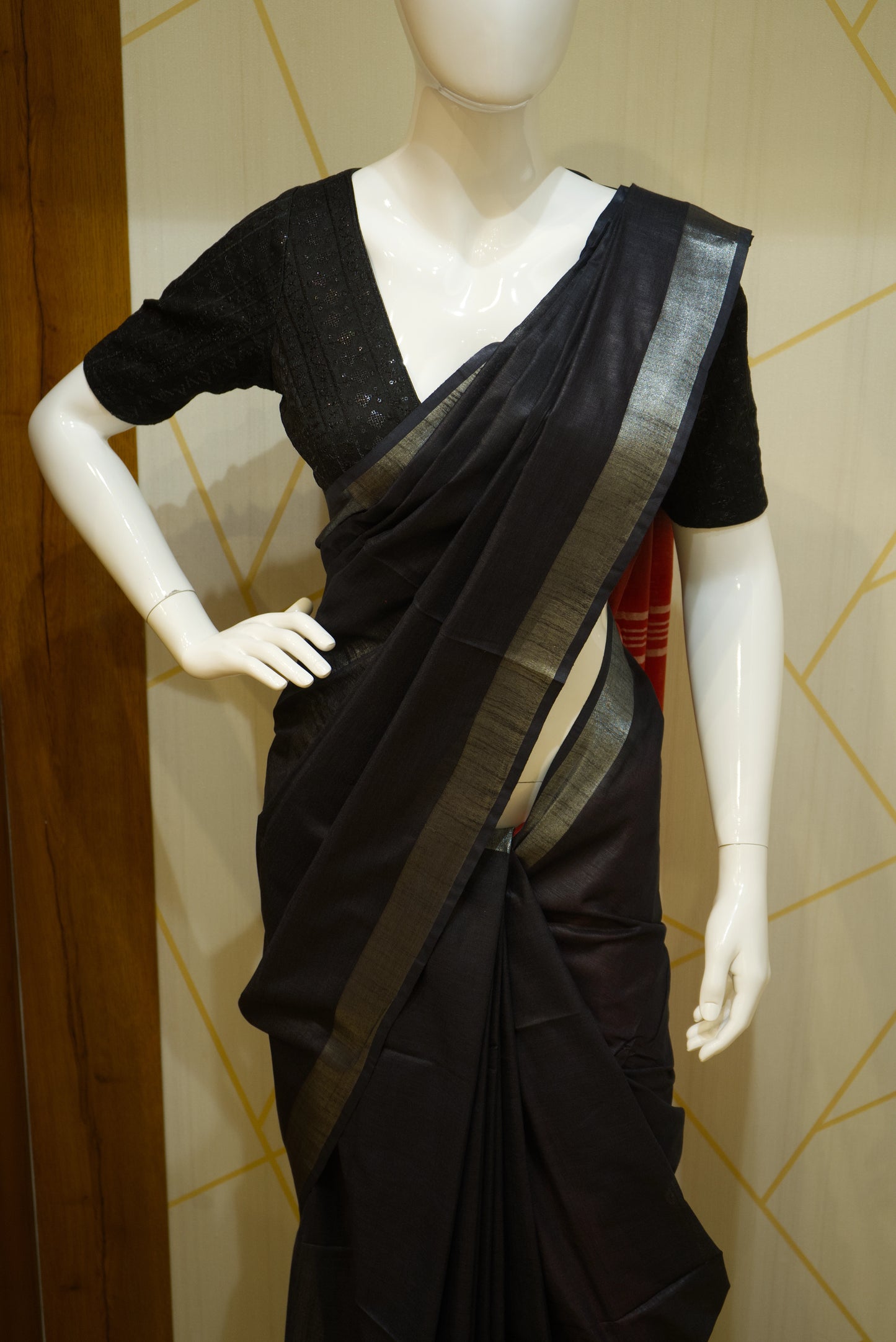 Handloom Dyed  Saree